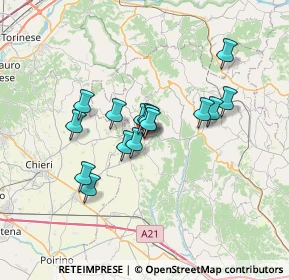 Mappa Via San Giovanni S.P. 16 KM. 14-004, 14022 Castelnuovo Don Bosco AT, Italia (5.224)