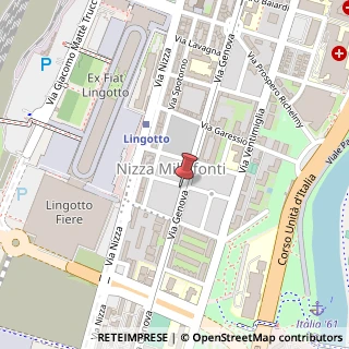 Mappa Via Genova, 98/A, 10129 Torino, Torino (Piemonte)