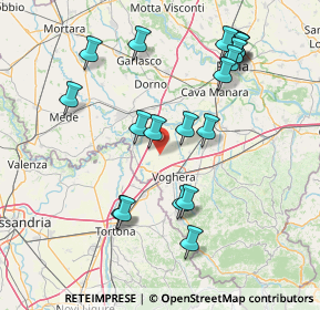 Mappa Via Albert Einstein, 27058 Voghera PV, Italia (16.514)