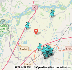 Mappa Via Albert Einstein, 27058 Voghera PV, Italia (4.75077)