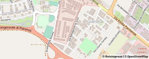 Mappa Piacenza