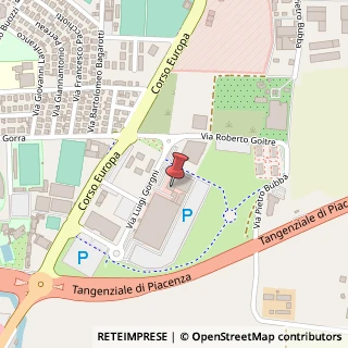 Mappa Via L. Gorgni, 20, 29122 Piacenza, Piacenza (Emilia Romagna)