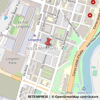 Mappa Via Genova, 92/B, 10126 Torino, Torino (Piemonte)