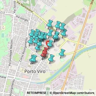 Mappa Via Fiume, 45014 Porto Viro RO, Italia (0.3037)