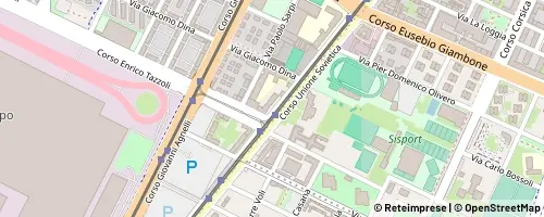 Mappa Turin