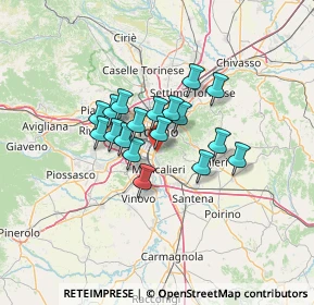 Mappa Strada alla Villa Zanetti, 10133 Torino TO, Italia (9.11056)