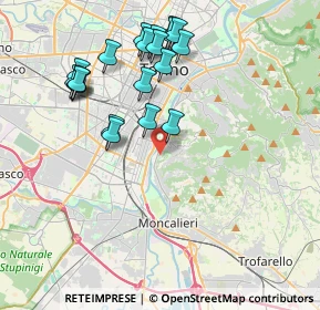 Mappa Strada alla Villa Zanetti, 10133 Torino TO, Italia (4.062)