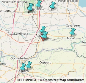 Mappa Via Passo, 45033 Bosaro RO, Italia (17.72182)