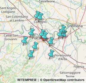 Mappa Presso Cooperativa Des Tacum, 29122 Piacenza PC, Italia (11.03077)
