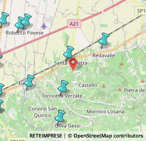Mappa Via Gazzaniga, 27046 Santa Giuletta PV, Italia (3.39769)