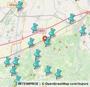 Mappa Via Gazzaniga, 27046 Santa Giuletta PV, Italia (6.084)