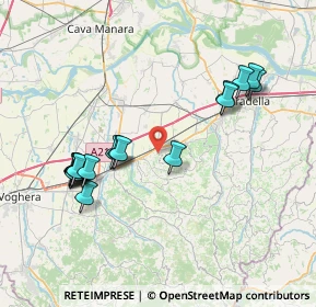 Mappa Via Gazzaniga, 27046 Santa Giuletta PV, Italia (8.01056)