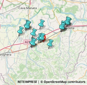Mappa Via Gazzaniga, 27046 Santa Giuletta PV, Italia (6.0855)