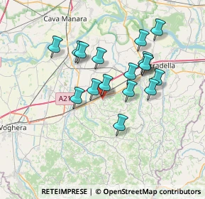 Mappa Via Gazzaniga, 27046 Santa Giuletta PV, Italia (6.20059)