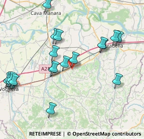 Mappa Via Gazzaniga, 27046 Santa Giuletta PV, Italia (9.3705)