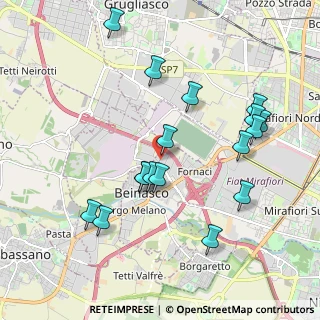 Mappa Via Grugliasco, 10092 Beinasco TO, Italia (2.01941)