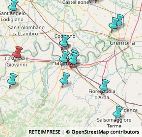 Mappa Via G. Giandemaria, 29122 Piacenza PC, Italia (19.4075)