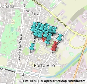 Mappa Via del Ginepro, 45014 Porto Viro RO, Italia (0.21481)