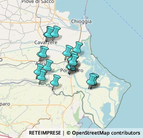 Mappa Via del Ginepro, 45014 Porto Viro RO, Italia (9.3775)
