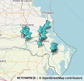Mappa Via del Ginepro, 45014 Porto Viro RO, Italia (9.3925)