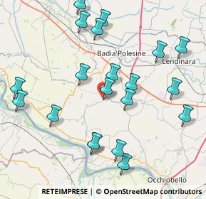 Mappa 45027 Trecenta RO, Italia (8.889)