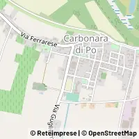 Mapa Carbonara di Po