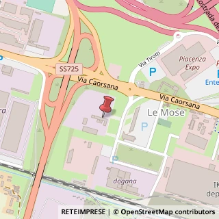 Mappa Via Federico Coppalati, 15, 29122 Piacenza, Piacenza (Emilia Romagna)
