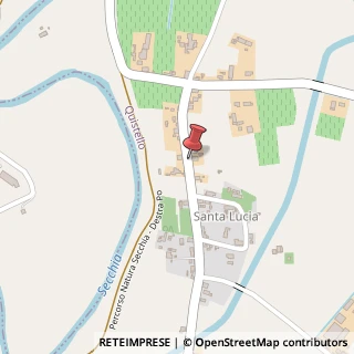 Mappa Via Defendi Semeghini, 89, 46026 Santa Lucia MN, Italia, 46026 Quistello, Mantova (Lombardia)