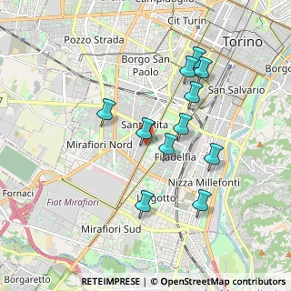 Mappa Corso Giovanni Agnelli, 10137 Torino TO, Italia (1.70273)