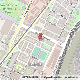 Mappa Via Tunisi 63, 4, 10134 Torino, Torino (Piemonte)