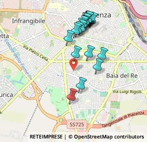 Mappa Via Giuseppe Mischi, 29122 Piacenza PC, Italia (0.914)