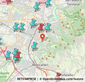 Mappa , 10133 Torino TO, Italia (5.65563)
