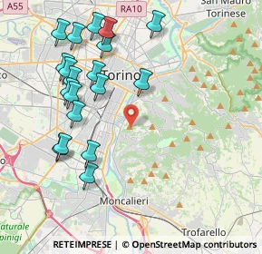 Mappa , 10133 Torino TO, Italia (4.42579)