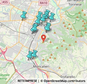 Mappa , 10133 Torino TO, Italia (3.35923)