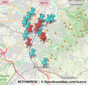 Mappa , 10133 Torino TO, Italia (3.33059)