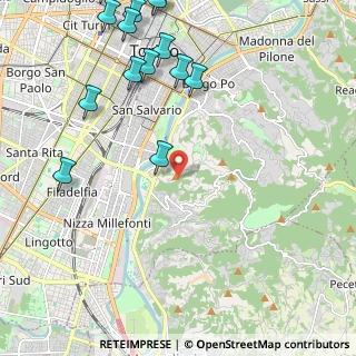 Mappa , 10133 Torino TO, Italia (2.96571)