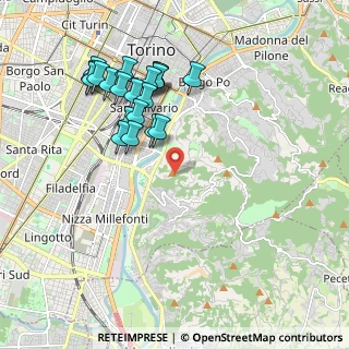 Mappa , 10133 Torino TO, Italia (1.991)