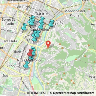 Mappa , 10133 Torino TO, Italia (2.024)