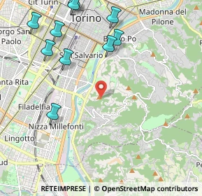 Mappa , 10133 Torino TO, Italia (3.21133)