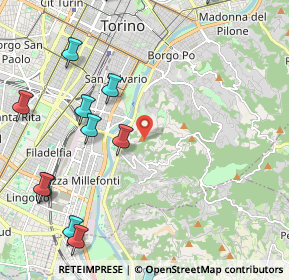 Mappa , 10133 Torino TO, Italia (3.10667)