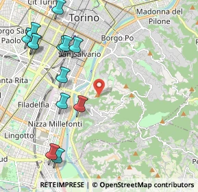 Mappa , 10133 Torino TO, Italia (2.61231)