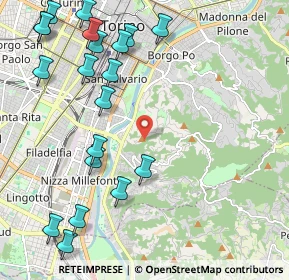 Mappa , 10133 Torino TO, Italia (2.6945)