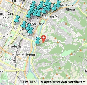 Mappa , 10133 Torino TO, Italia (2.4405)