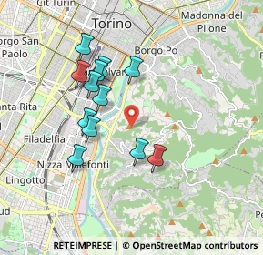 Mappa , 10133 Torino TO, Italia (1.6175)