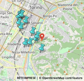Mappa , 10133 Torino TO, Italia (1.94615)