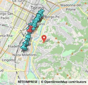 Mappa , 10133 Torino TO, Italia (1.7595)