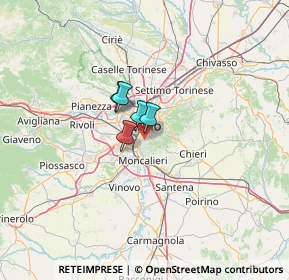 Mappa , 10133 Torino TO, Italia (33.84429)