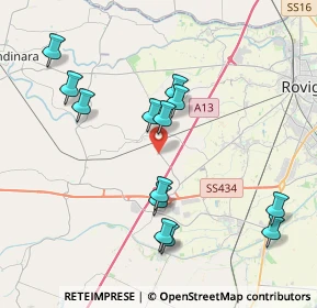 Mappa Viale delle Industrie, 45023 Costa di Rovigo RO, Italia (3.99846)