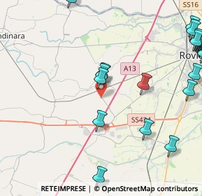 Mappa Viale delle Industrie, 45023 Costa di Rovigo RO, Italia (6.0525)