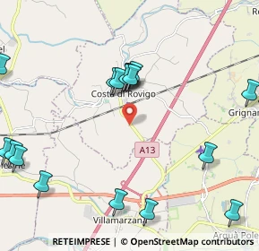 Mappa Viale delle Industrie, 45023 Costa di Rovigo RO, Italia (2.772)